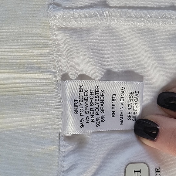 Pebble Beach Dry Lux Pull On Pastel Ombre Golf Tennis Apperal Skirt Skort - Picture 12 of 15